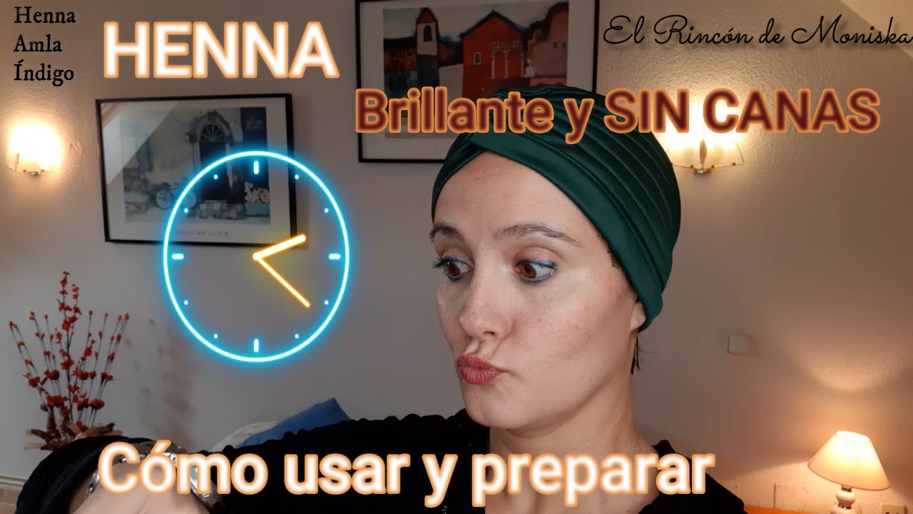 HENNA / Como preparar y usar / Cabello SANO, BRILLANTE y SIN CANAS