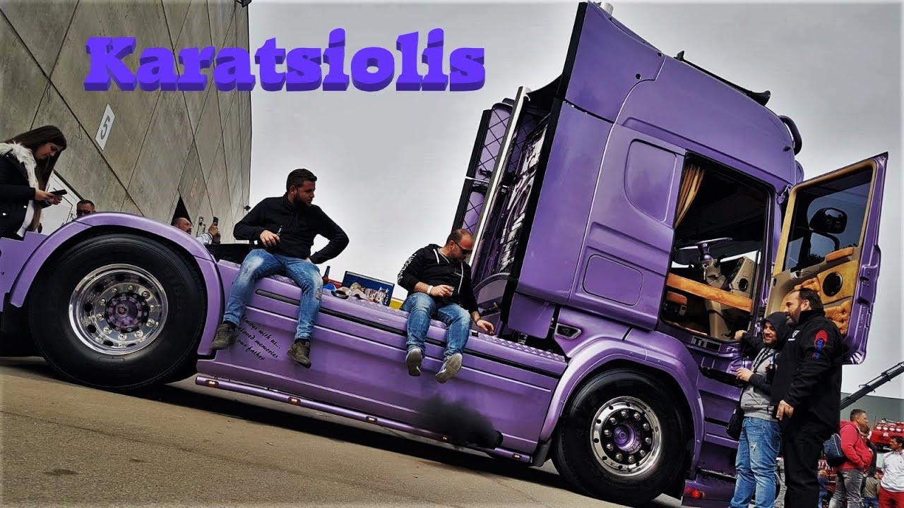 Purple Princess - Karatsiolis Scania R580 V8
