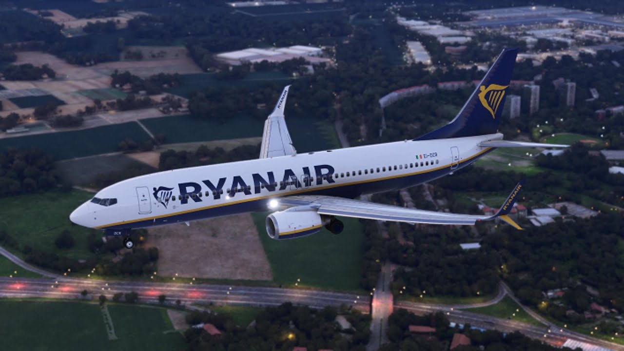 MSFS 2020 {4k} FULL FLIGHT Beauvais - Bologne RYR 738 NG