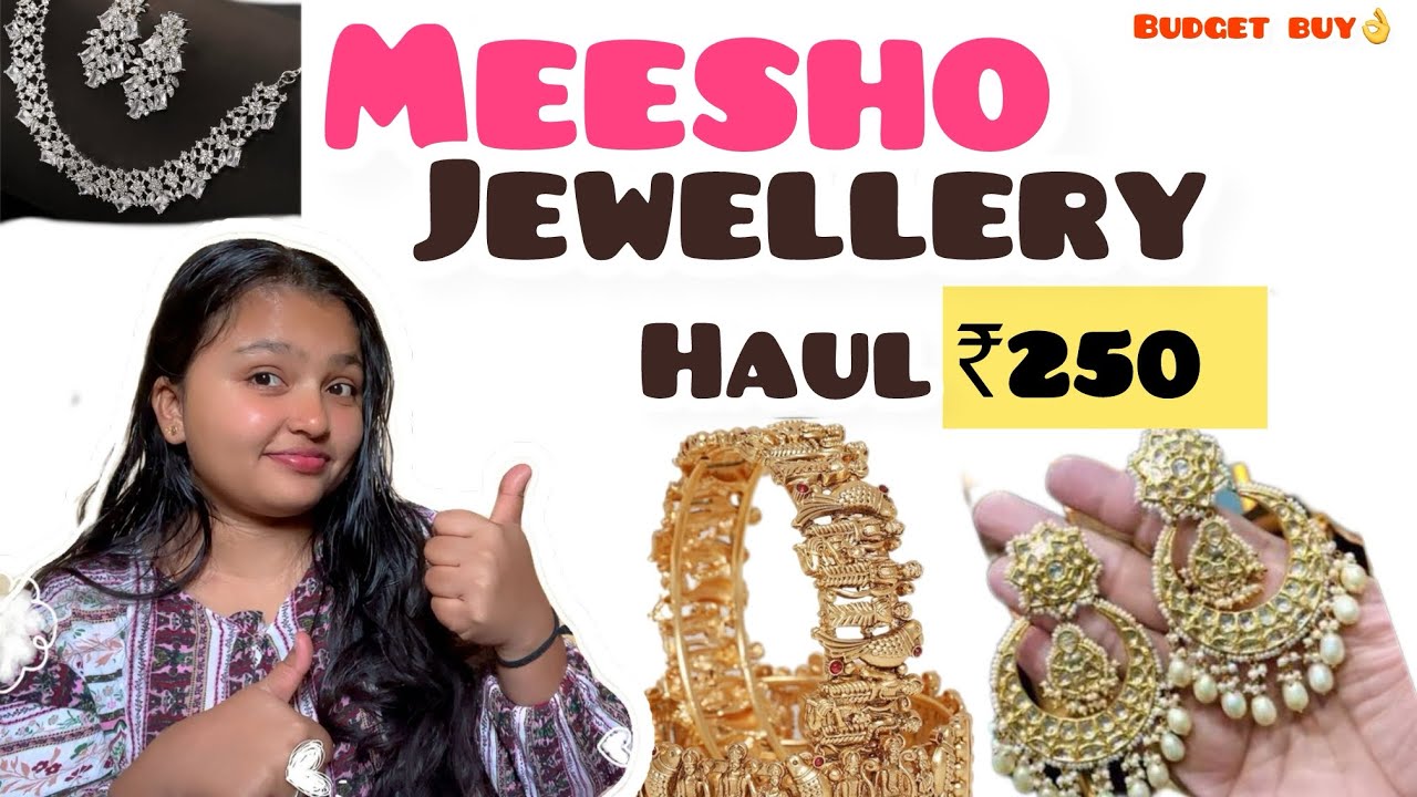 MEESHO JEWELLERY  HauLUNDER ₹250😍