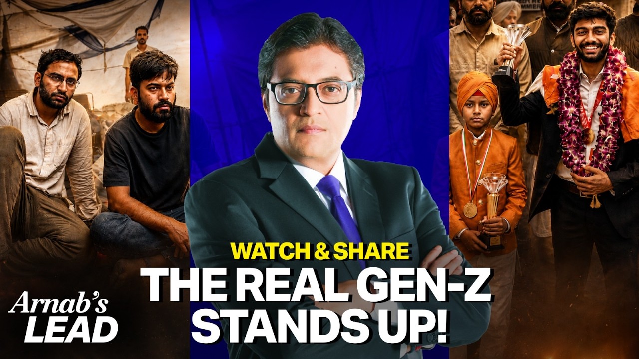 Time Up For Dipke-Ranka&rsquo;s Fake Gang As Real Gen Z Stands Up | Arnab&rsquo;s Lead