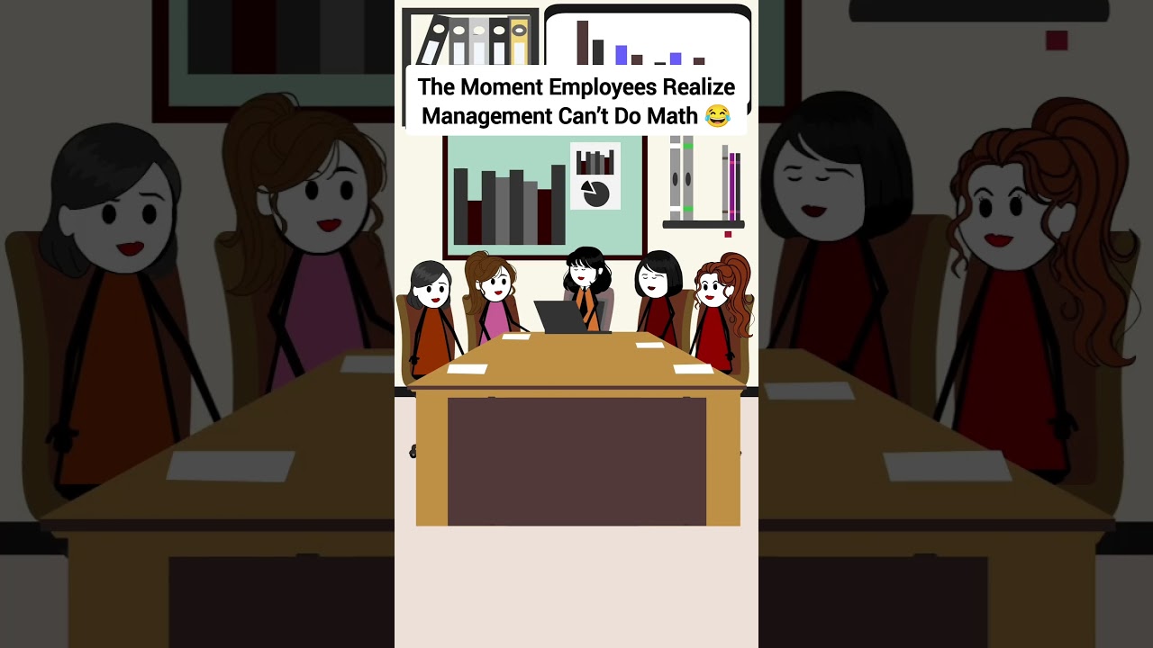 The Moment Employees Realize Management Can&rsquo;t Do Math #corporate #animation