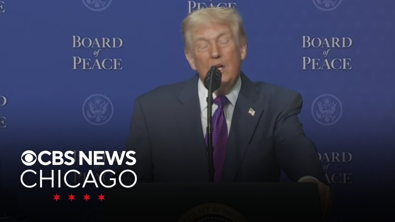 President Trump holds first Board of Peace meeting as possible Iran strikes loom