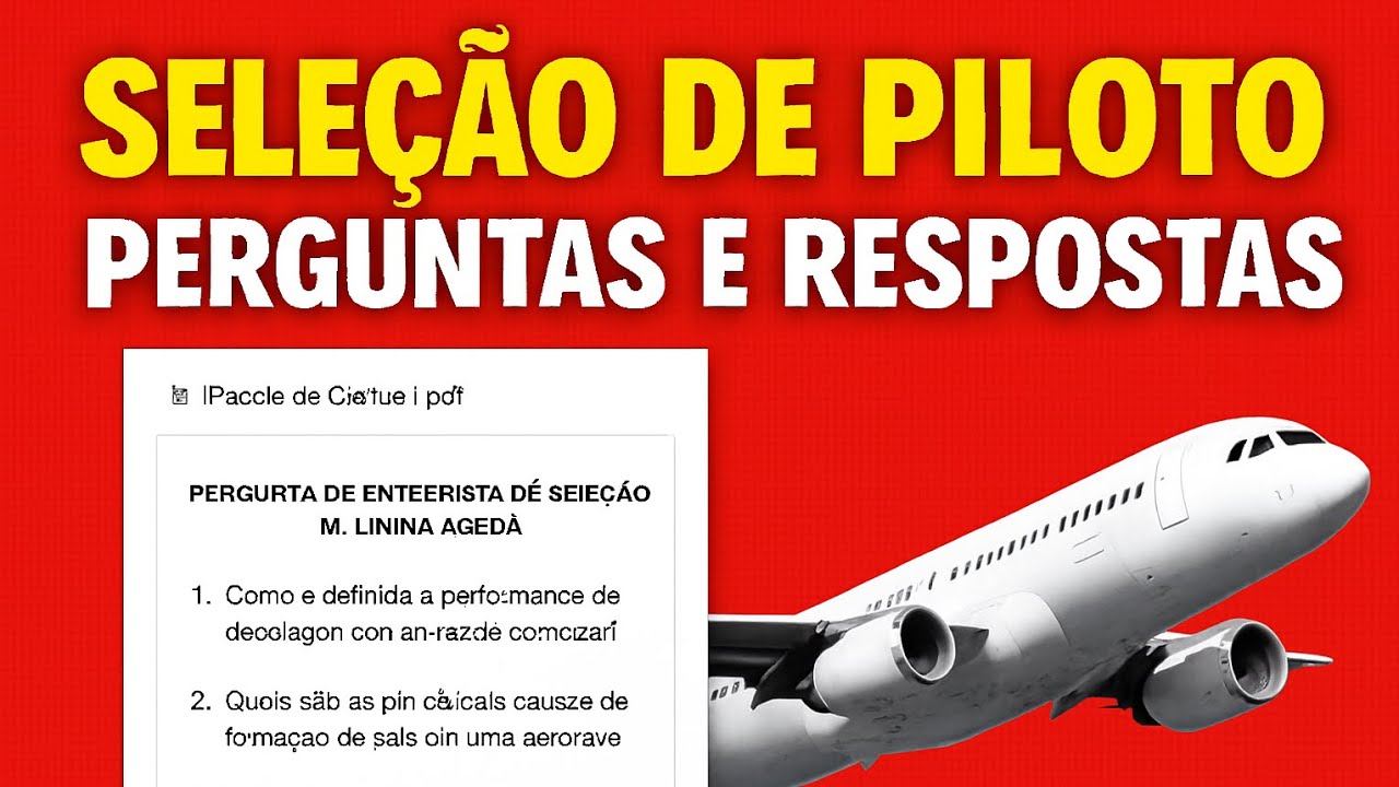 Entrevista Técnica de Piloto – Preparação #13