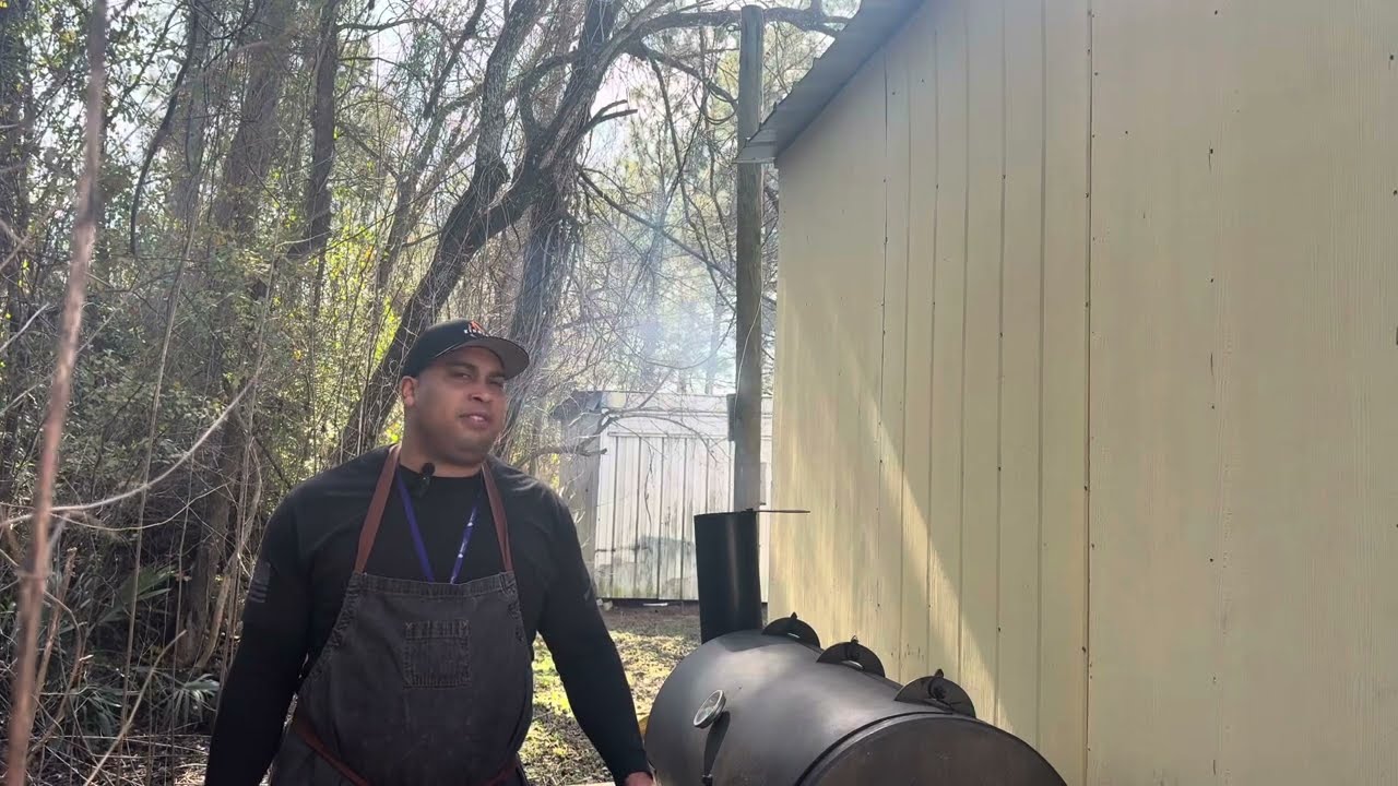 How to smoke a brisket on the Old Country BBQ Pits Pecos Smoker