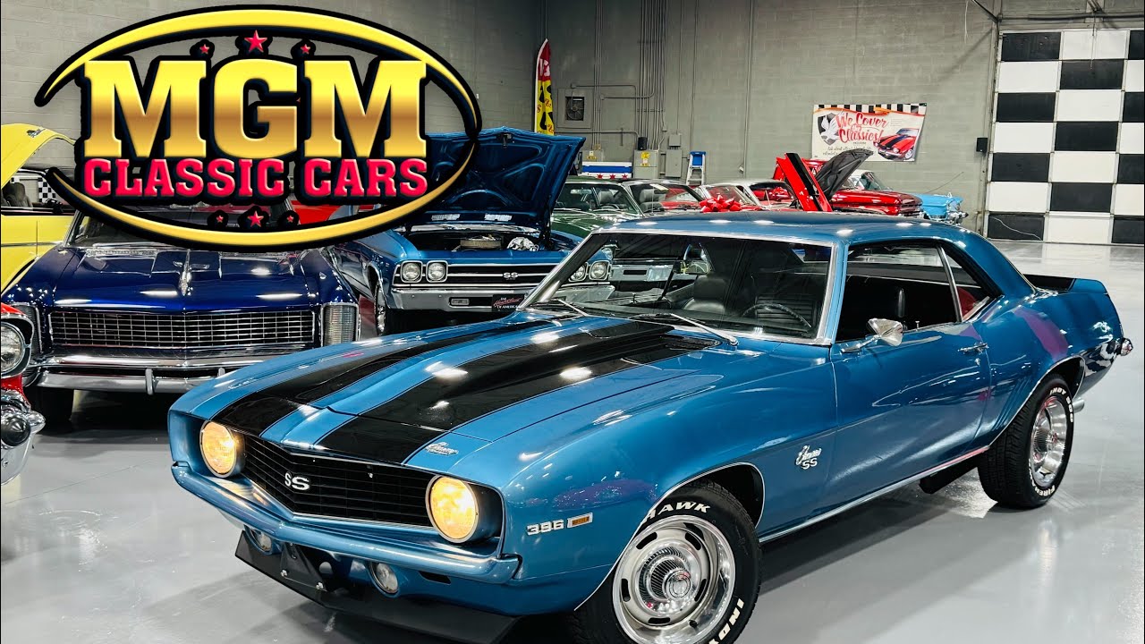 1969 Chevrolet Camaro for sale Visit our website Mgmclassiccars.com