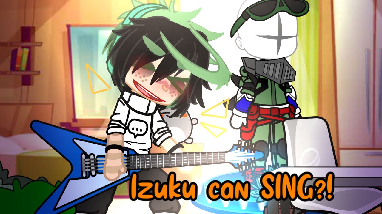 Izuku can SING?! |^| MHA |^| Gacha Club |^| Ft. Livin’ la vida loca |^| BkDk |^| blushing Izu |^|