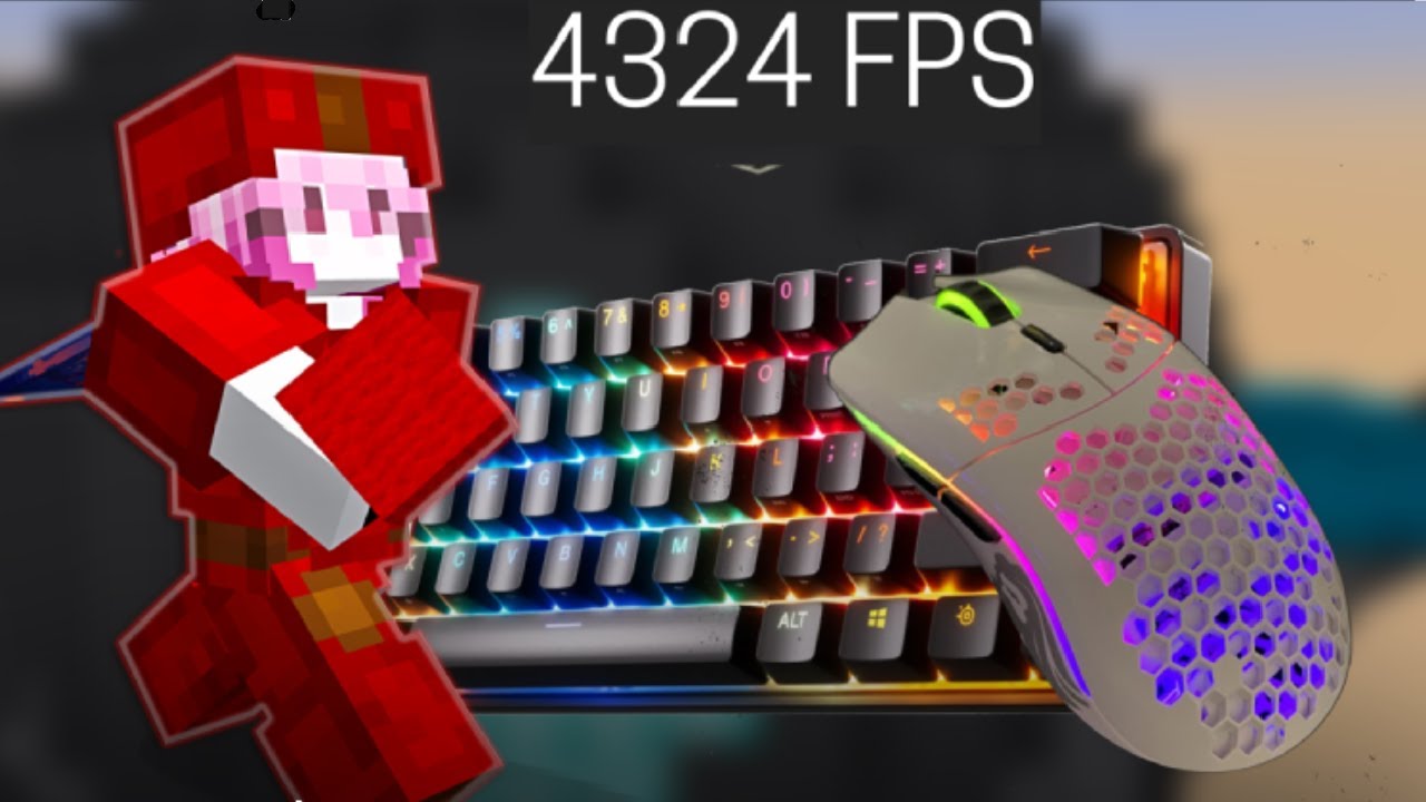 Keyboard & Mouse Asmr | Gamster Bedwars 