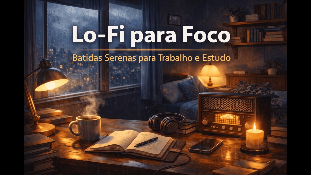 Conexão Sonora: Lo-Fi Beats para Criatividade e Flow ✨ 📚