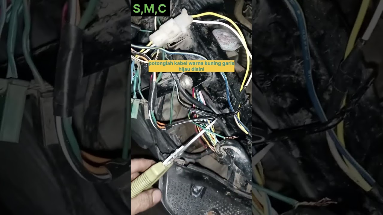 Memasang cdi Shogun di vario110 karbu