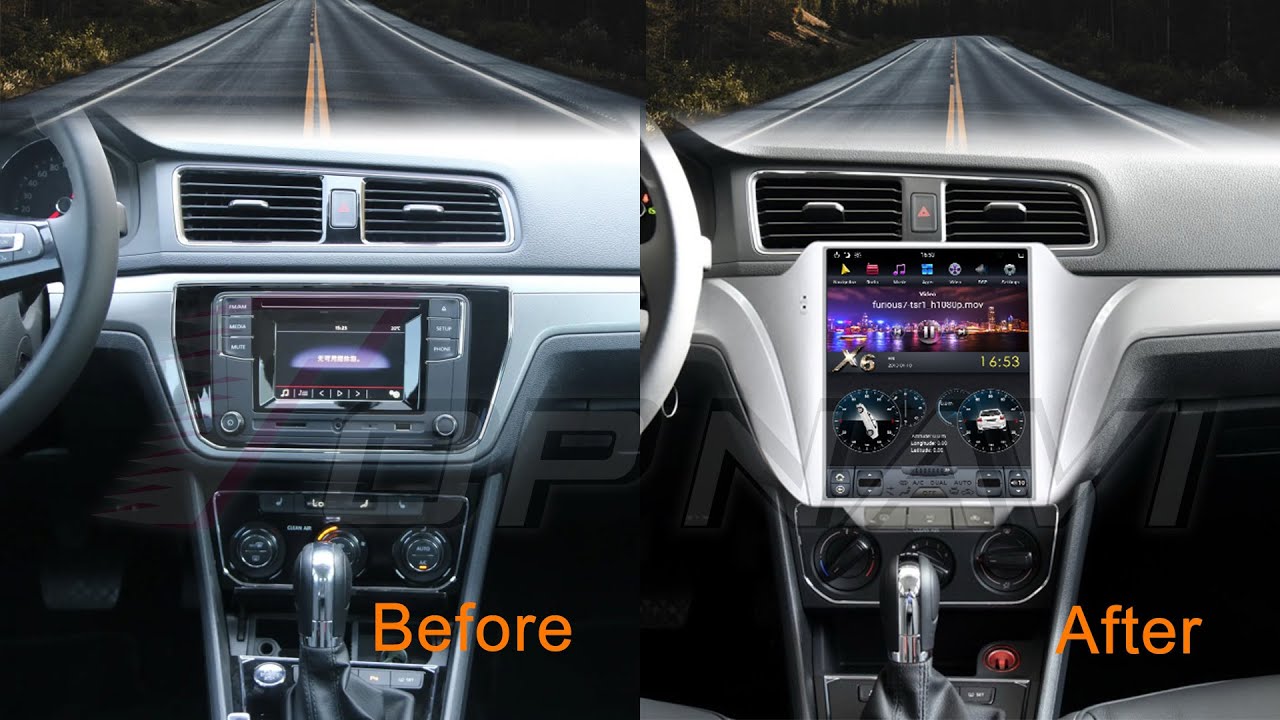 Android Car Multimedia Video Player Navigation GPS Radio 10.4 inch VW Lavida 2016