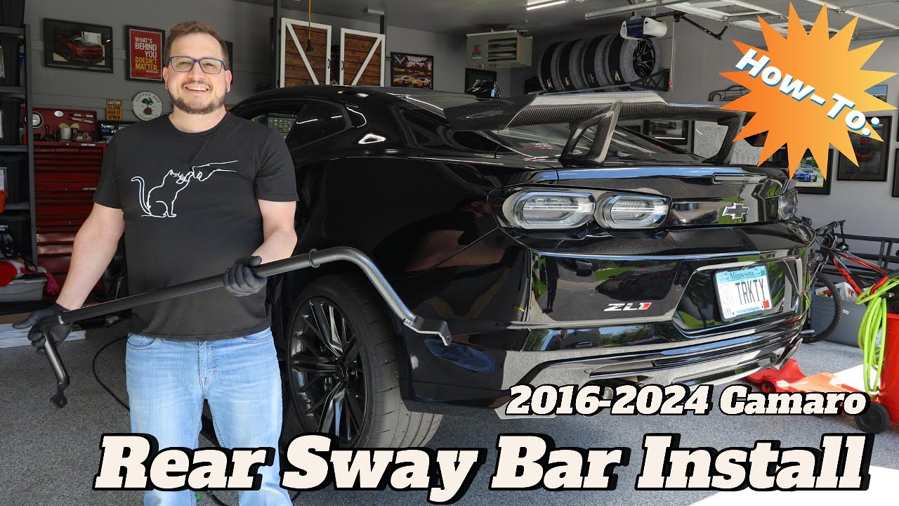 How-to: Rear Sway Bar Install // 2016-2024 Camaro