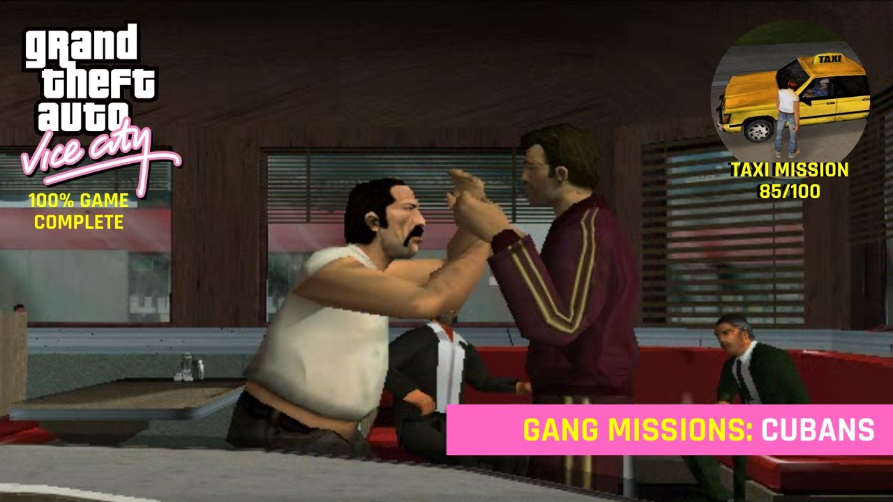 GTA VICE CITY | CUBAN MISSIONS | SUB PT-BR & EN | SIDE MISSIONS | 100% COMPLETE