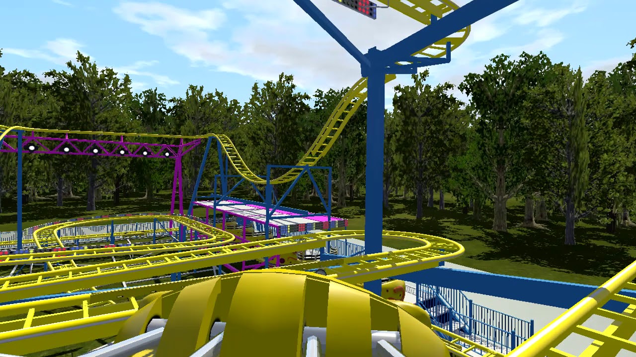 Nolimits 2 - Reverchon wild mouse recreation POV
