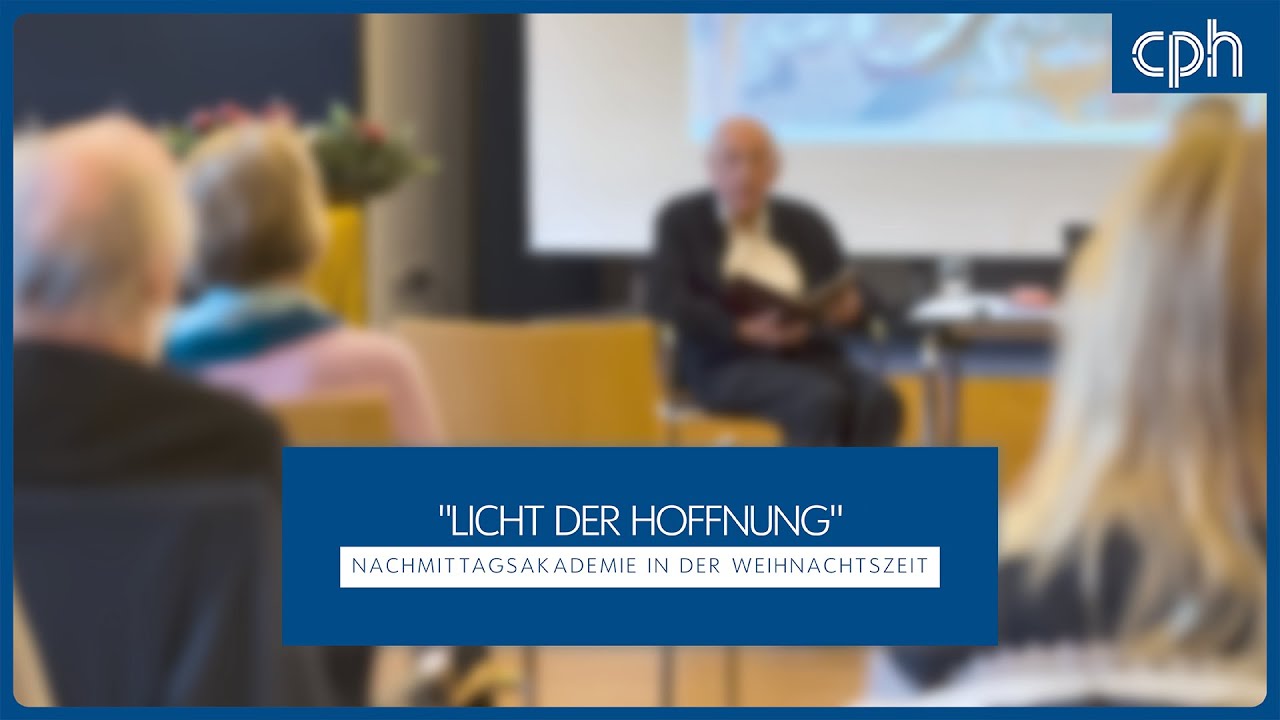 Licht der Hoffnung - weihnachtliche Nachmittagsakademie mit P. Joe Übelmesser
