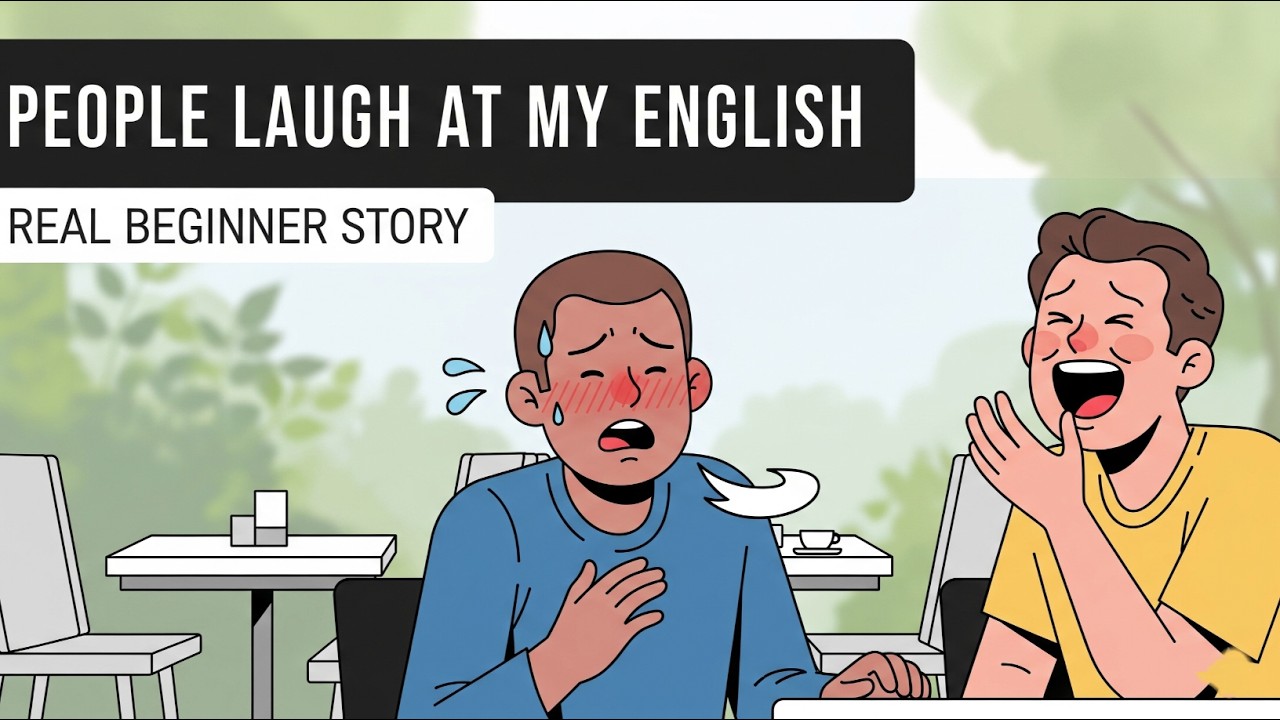 People Laugh at My English | english conversation podcast