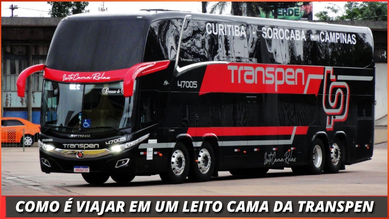 Como &eacute; viajar em um LEITO CAMA da TRANSPEN | Curitiba X Campinas | Viajando com a Transpen #01