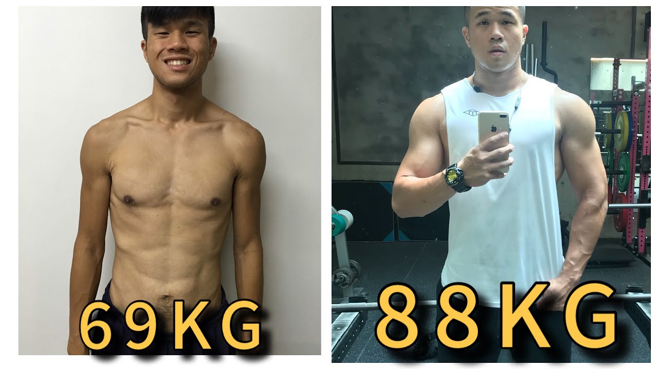 增肌之路｜69KG到88KG的真實經驗｜增肌減脂