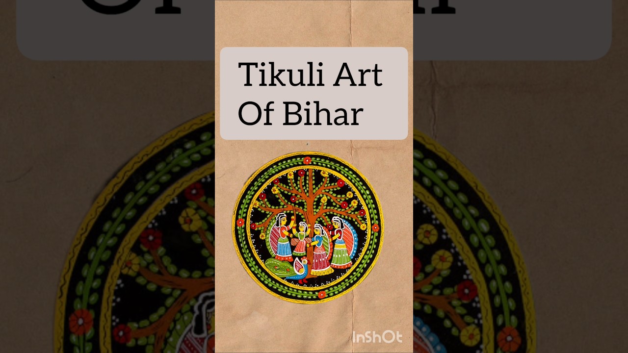 #Tikuli Art of Bihar #The lost art #Reviving art #Indian Art forms