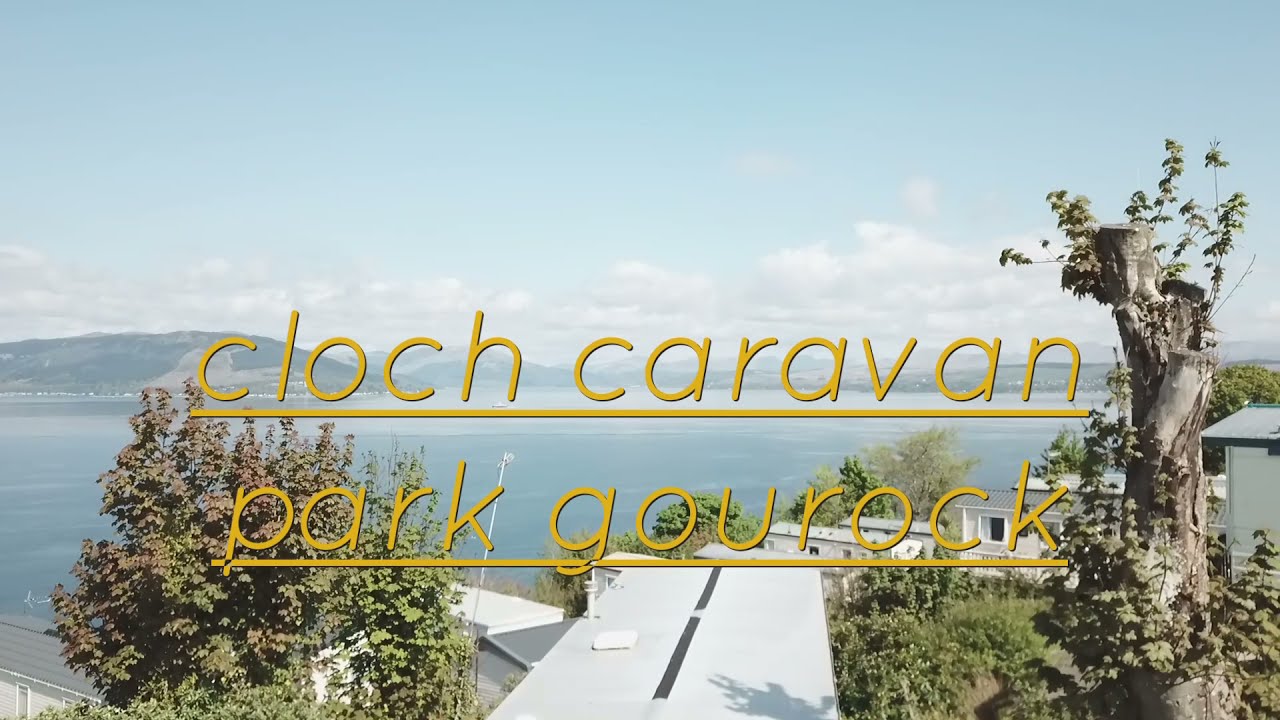 drone footage cloch caravan park gourock