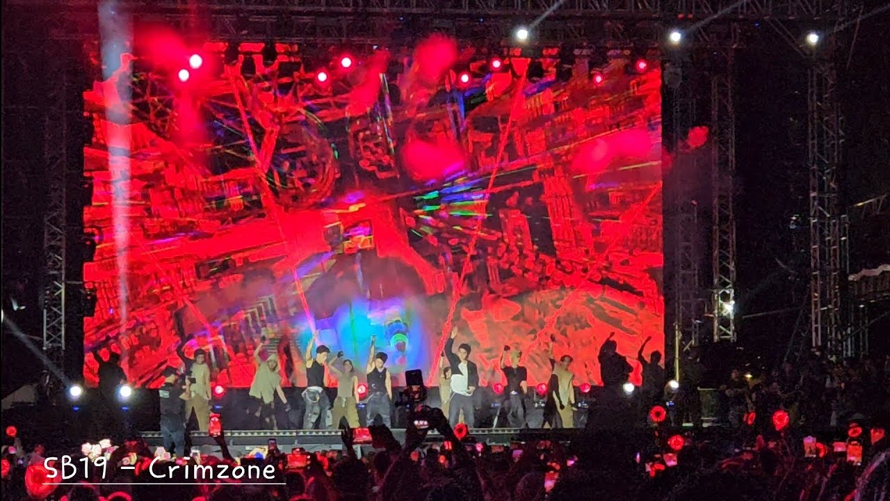 SB19 - Crimzone @ Aurora Music Festival Cebu 2025