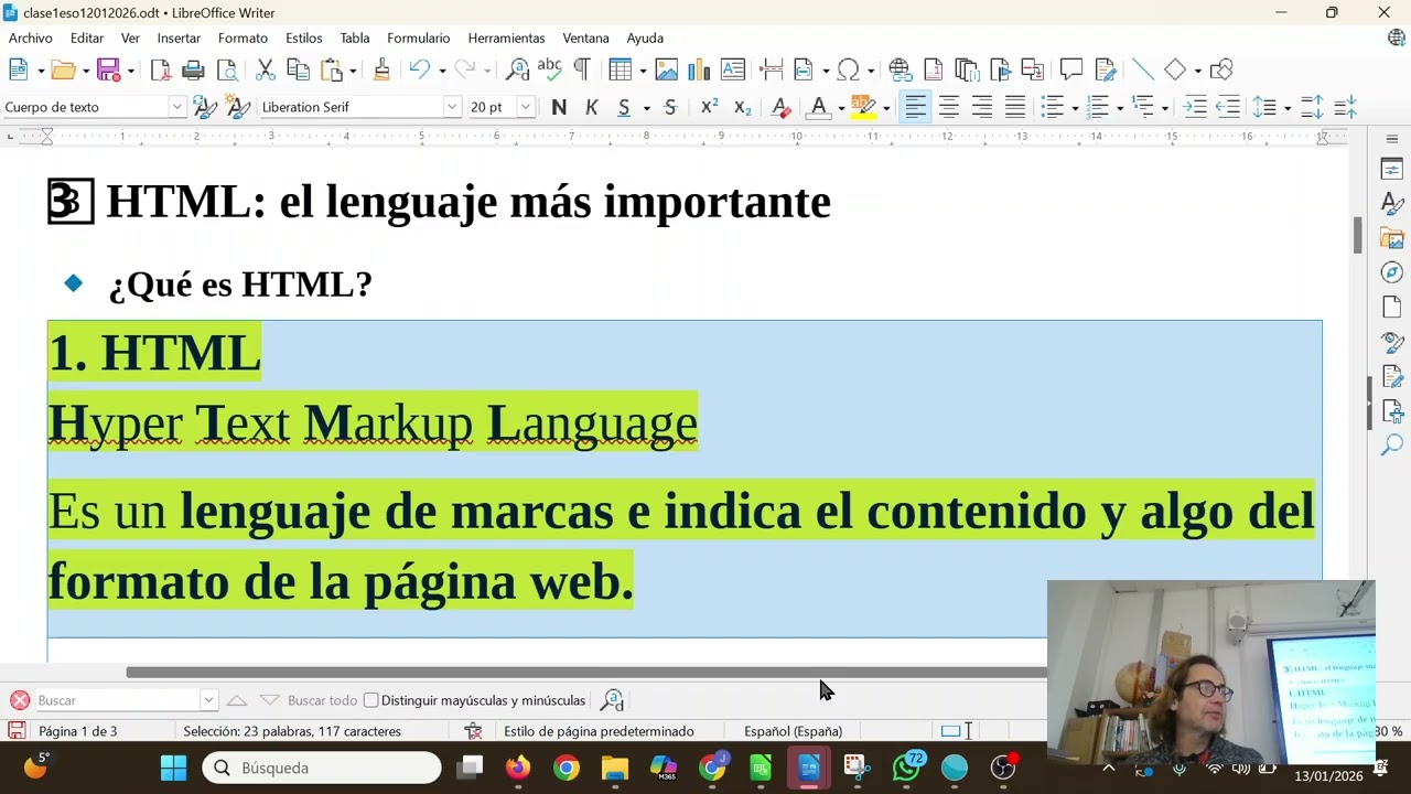Mi primera web con HTML CYR1ESOA TEORÍA IES Monterroso