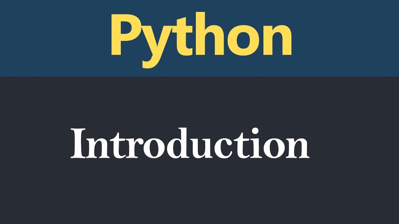 Introduction to Python (Hindi)
