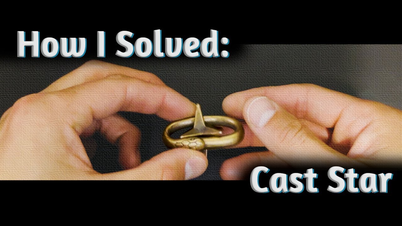 [80] The Stuck Star - Cast Star - Adult Puzzle By Hanayama