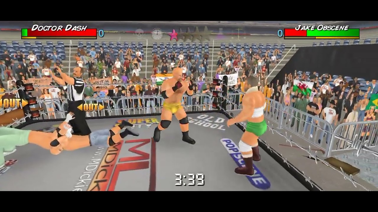Doctor Dash & Doctor Stainton Vs Gold Berg & Stone Cold