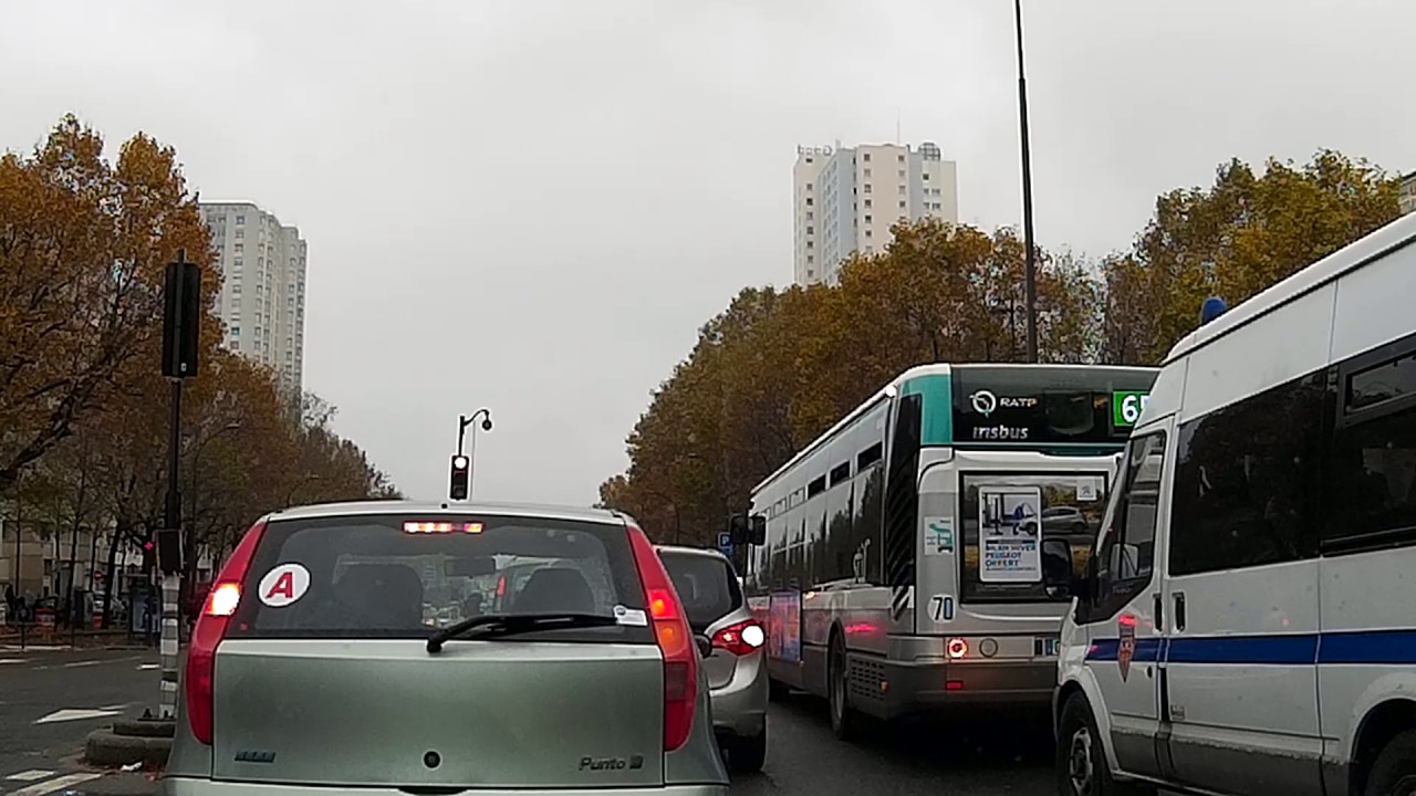 Drive from Paris to Brussels 13-Nov-2016