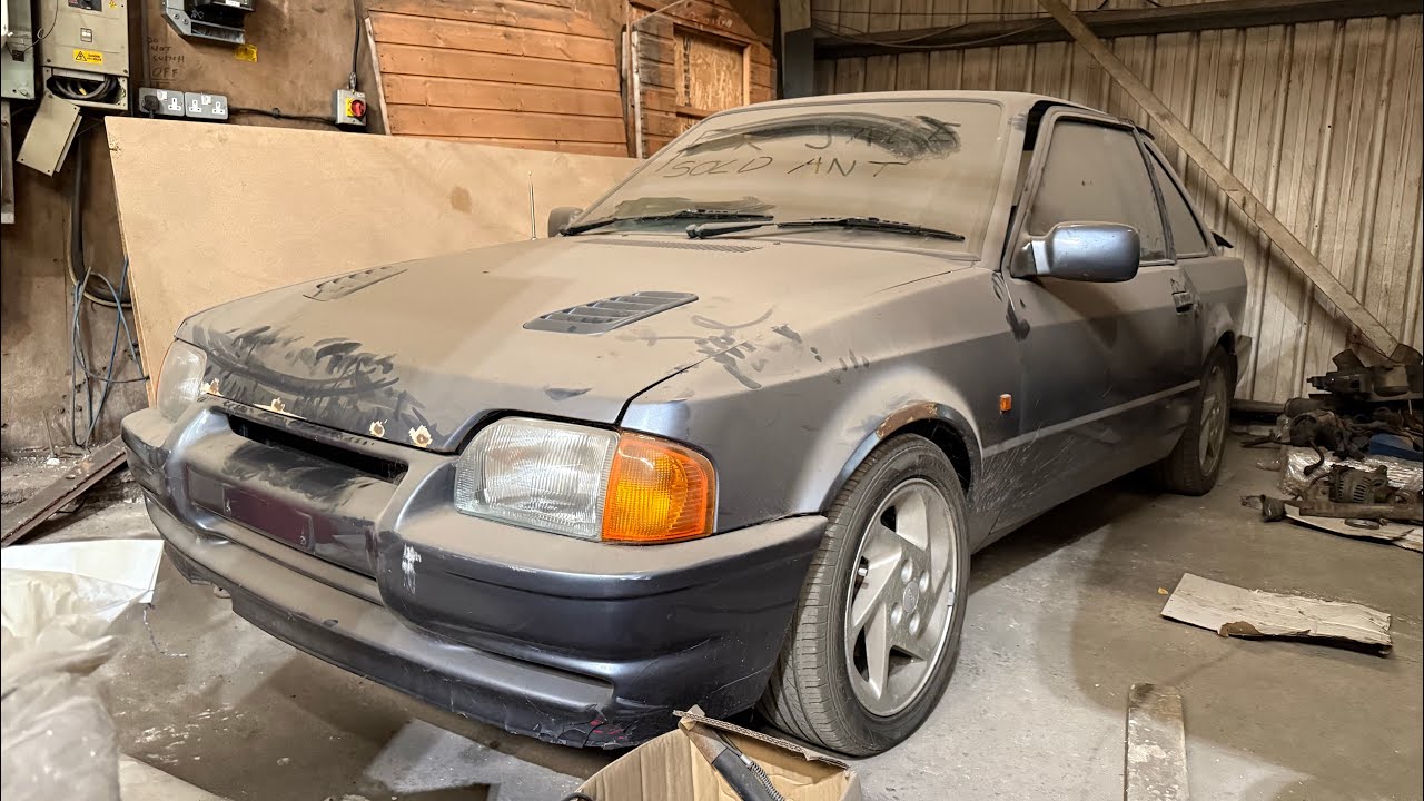 НАХОДКА В САРАЕ - FORD ESCORT RS TURBO И ДРУГИЕ