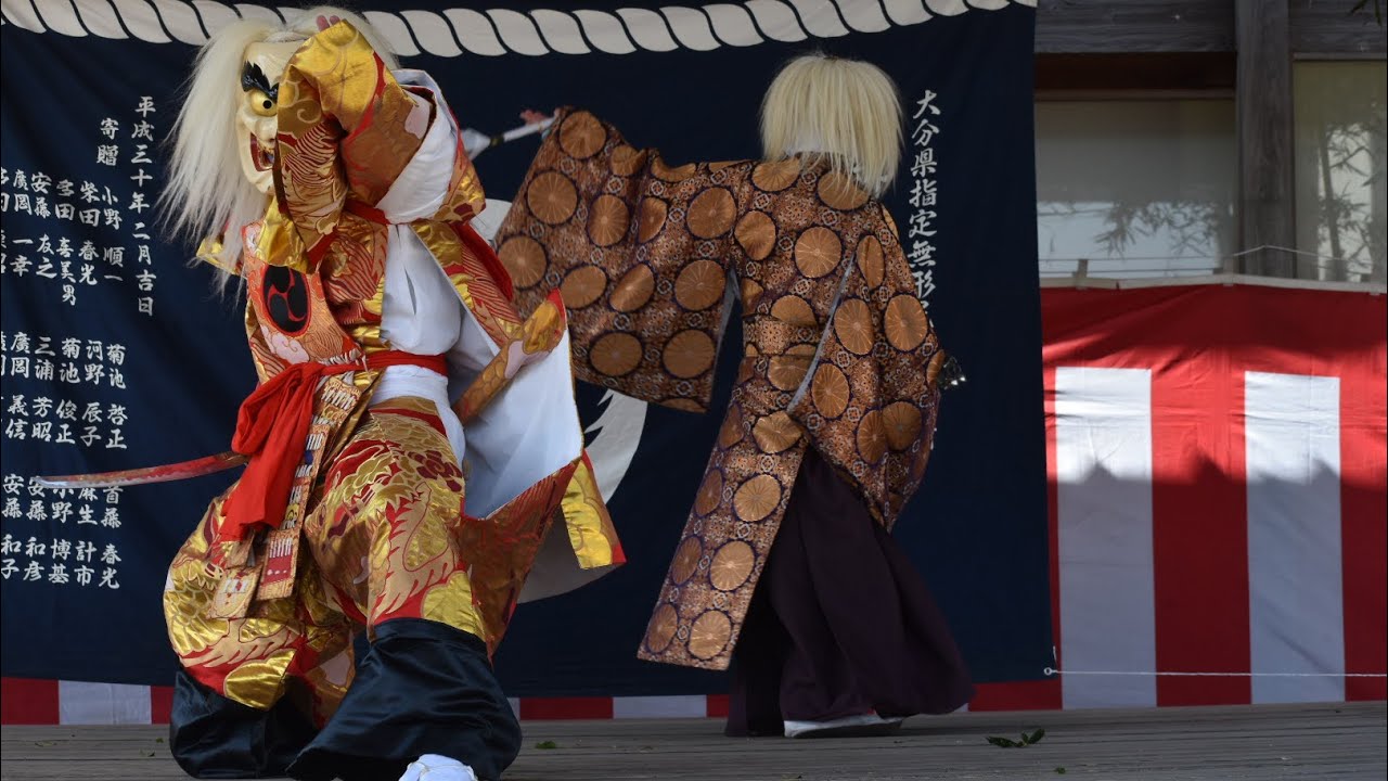 御嶽流奥畑神楽自主公演　「五穀舞」