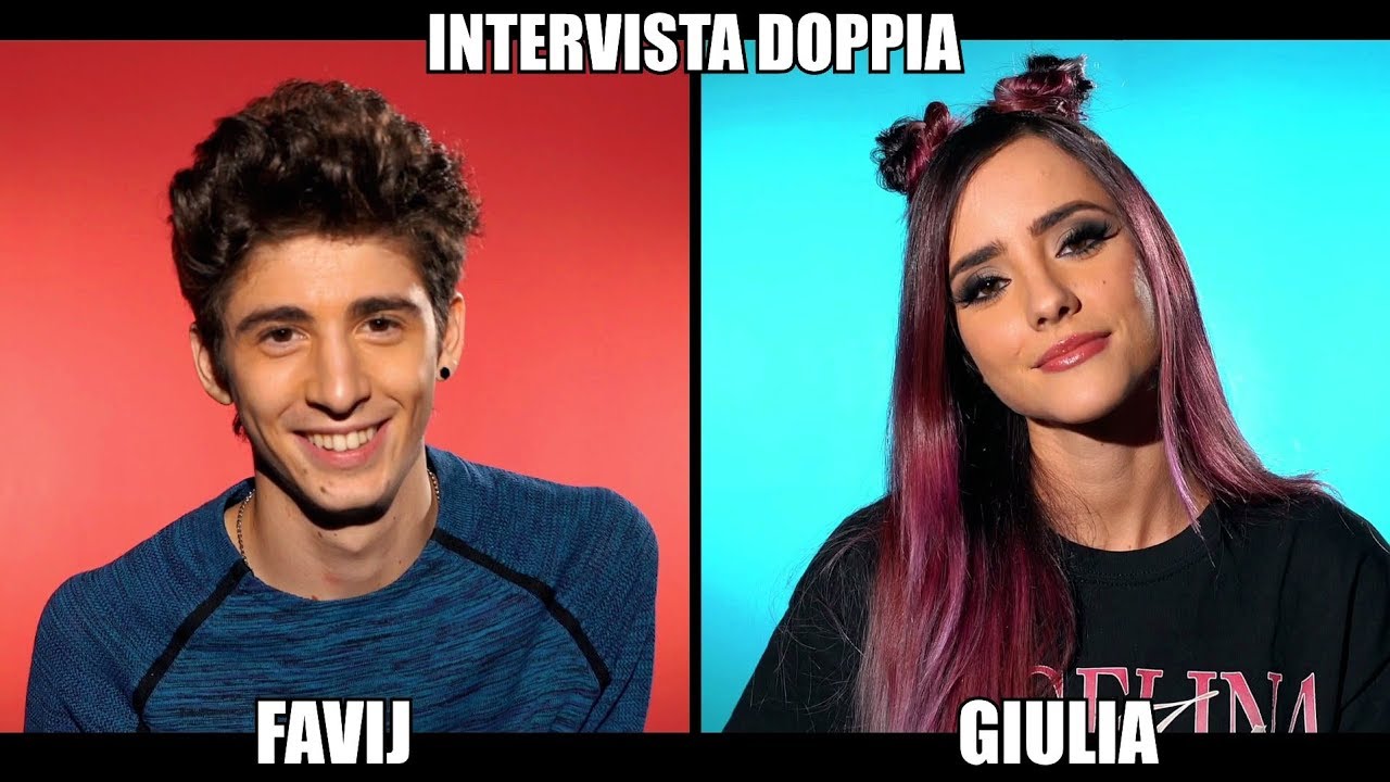 FAVIJ & GIULIA PENNA - INTERVISTA DOPPIA
