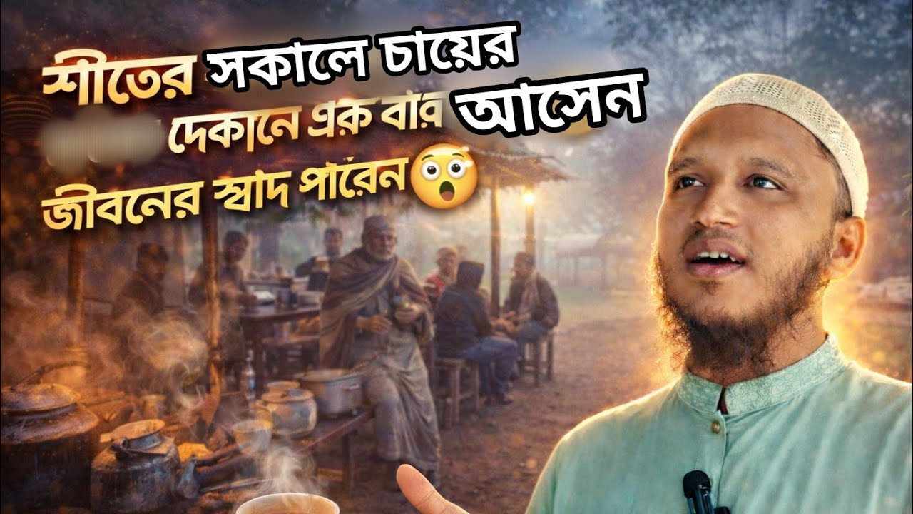 শীতের সকাল😴পল্লীগ্রাম☕চায়ের দোকান🛖Bangladeshi tea stall. #wintervibes #villagelife #travelvlog #tv