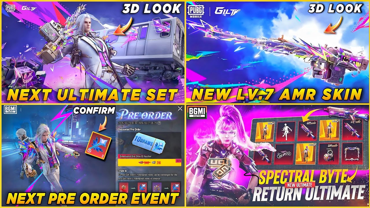 🔴 NEW MULTIVERSE DETECTIVE SET 🤩 NEXT PRE ORDER EVENT ✅ NEW LV.7 AMR SKIN 🔥 RETURN ULTIMATE SET 😍