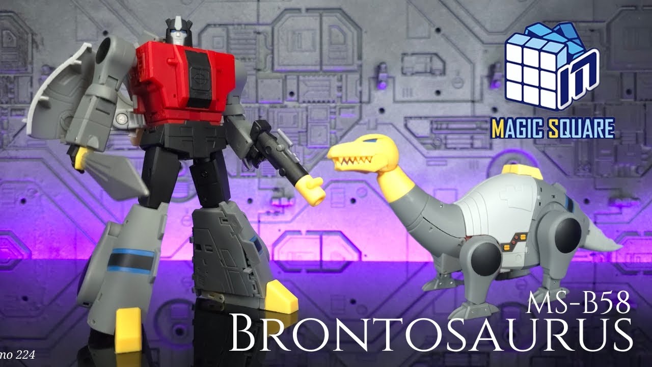 Dinobot Sludge | Magic Square Legends scale MS-B58 Brontosaurus Review! #transformers #toys