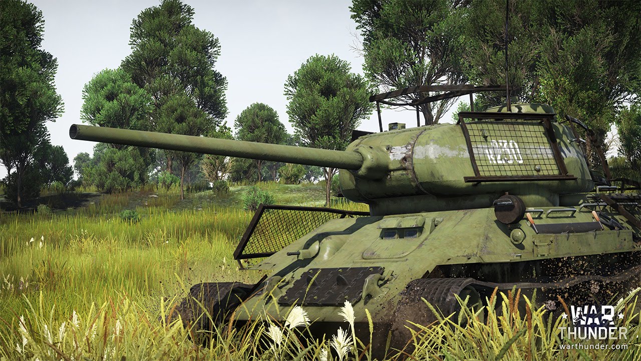 War thunder t-34-85E gameplay pl