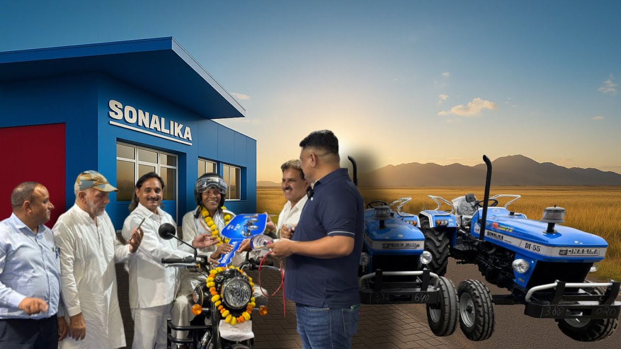 सोनालीका ने इनाम 🏆 में किसानो को दी बुलेट मोटरसाइकिल 🏍️  SONALIKA JUNE DOUBLE JACKPOT OFFER