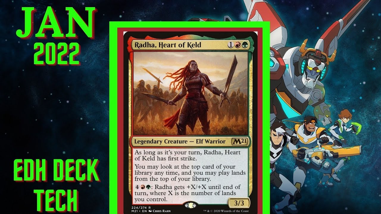 Radha, Heart of Keld |EDH Deck Tech| Building EDH Ep6