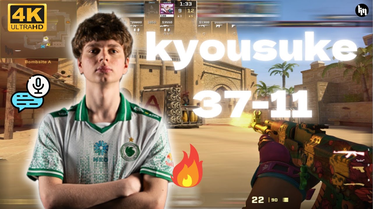 kyousuke (37-11) w/sh1nejezzz (mirage) | FACEIT 3300 Elo | July 1, 2025 | CS2 POV/DEMO