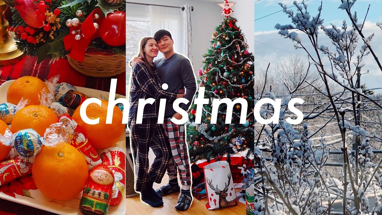 Our First Canadian Christmas in 6 YEARS! 🇰🇷✈️🇨🇦Korean Husband's Traditional Canadian Xmas Experience