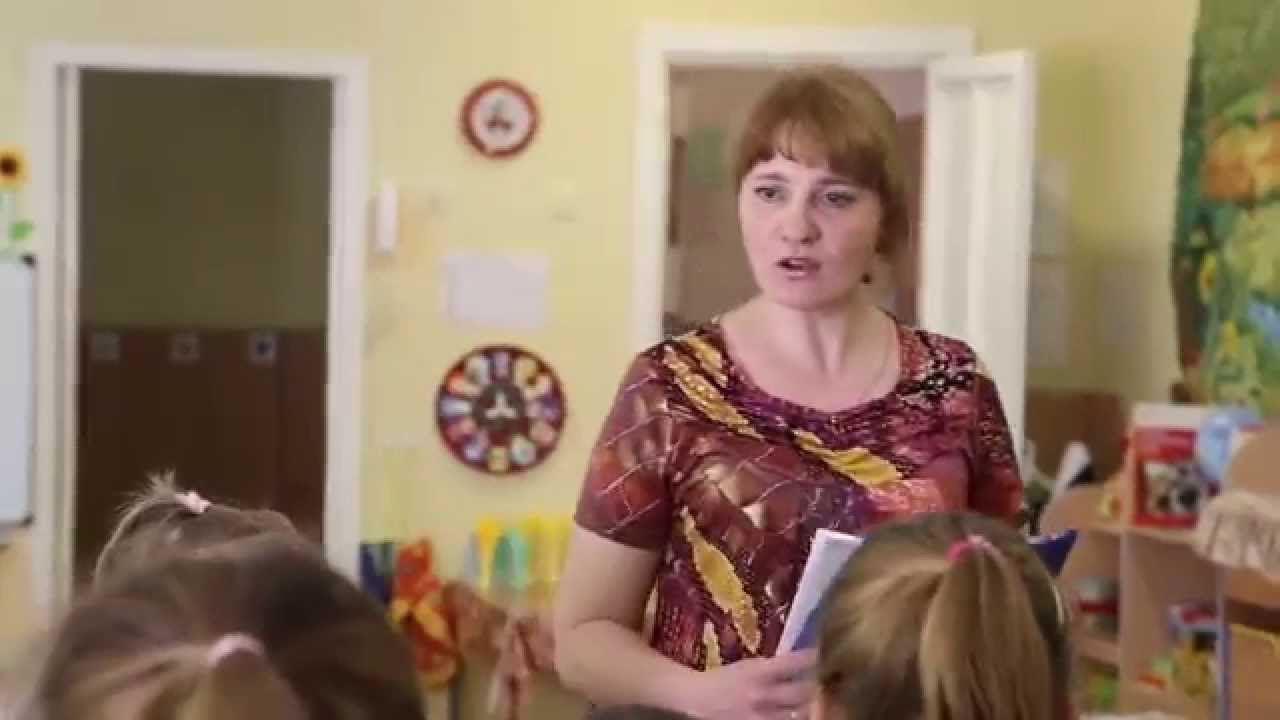 Один день в детском саду.