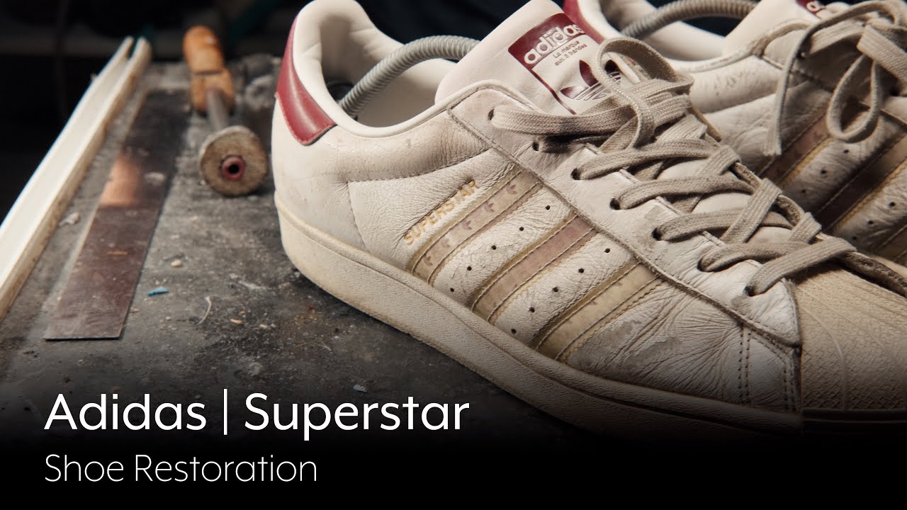 Adidas Superstar Restorasyonu | ASMR Ayakkabı Yenileme  - Bay Anında Lostra