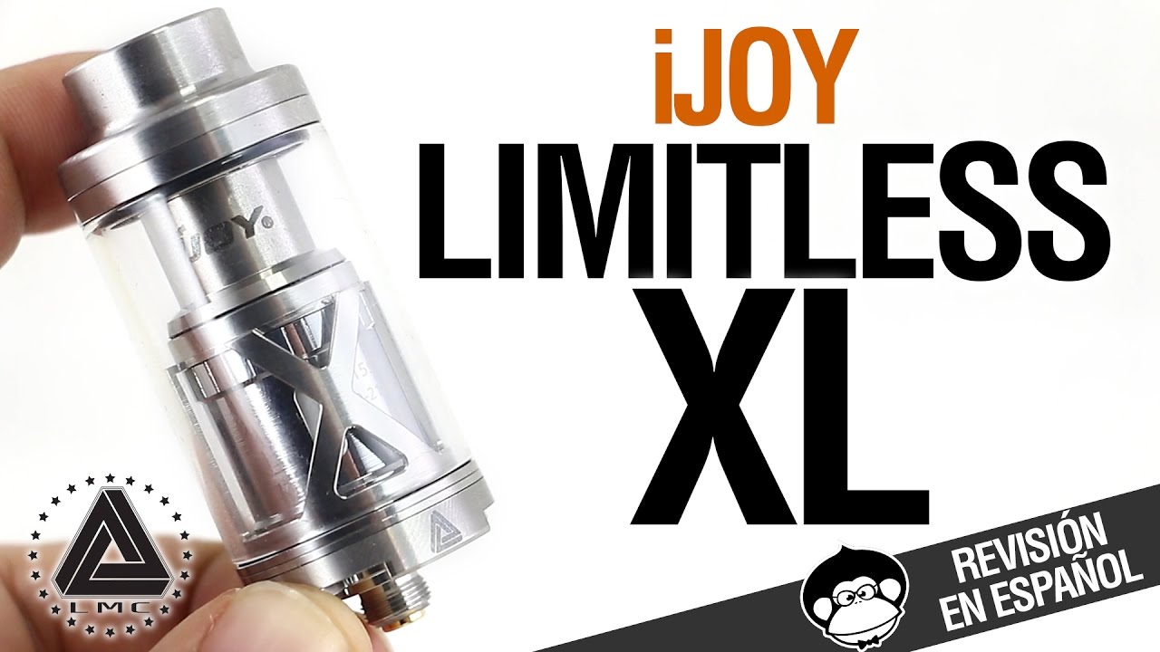 iJoy Limitless XL tank / RTA - &iquest;claromizador o tuberia? - revision
