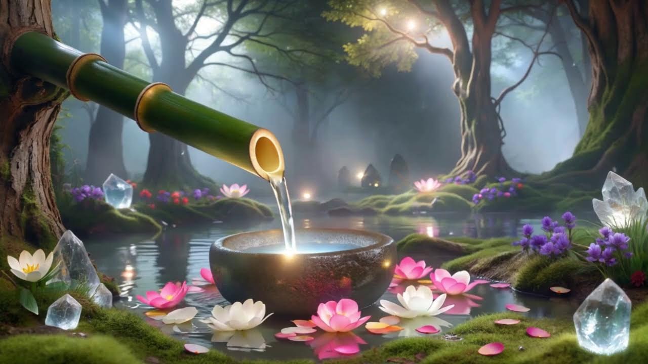 Healing Sleep Music 🌿 Water Sound, Calming Music, Deep Sleep. Stop Overthinking and Eliminate Stress
