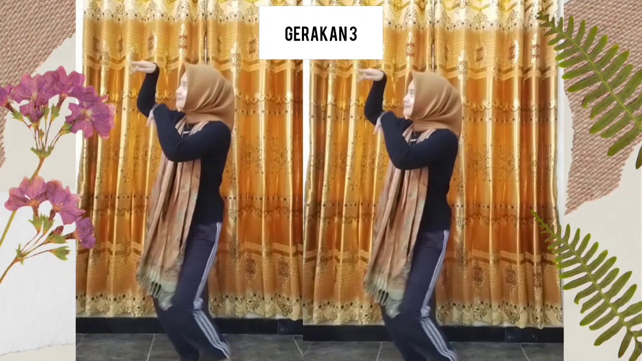CONTOH 8 GERAKAN TARI MUDAH#pgpaudum #offeringB9