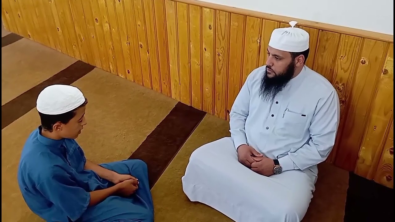 تصحيح التلاوة وتحسين الاداء مع الشيخ معاذ بن حامد | الطالب محمد هارون الأبيض