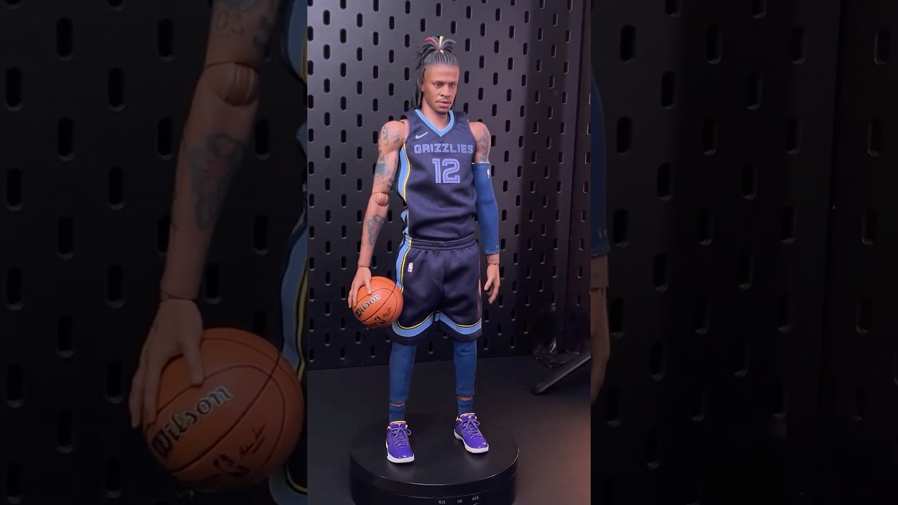 Enterbay Ja Morant Action Figure | Home to Away Jersey Swap! 🔥