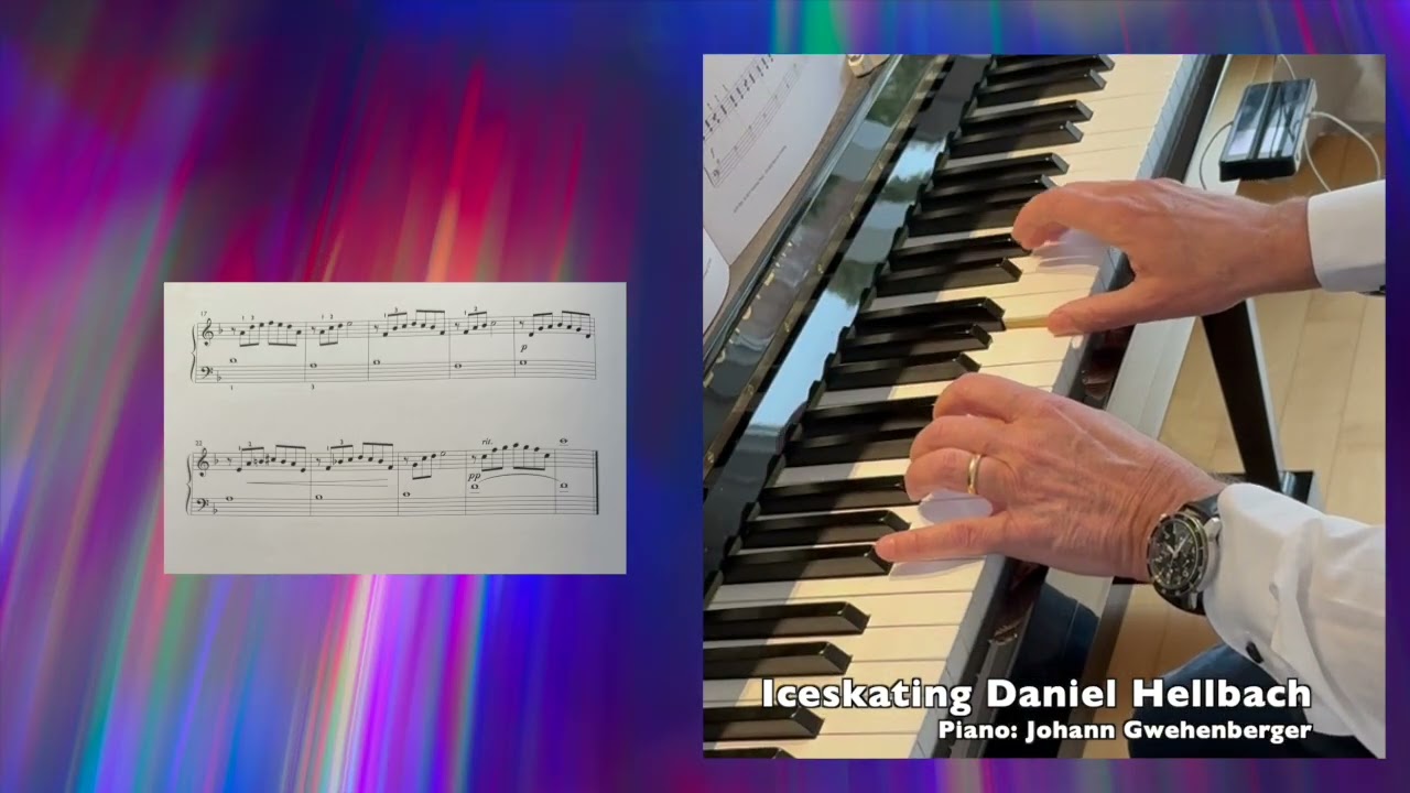 Iceskating, Daniel Hellbach, Music Book Day Dreams Vol.1, Acanthus Music, Ch-4525 Balm