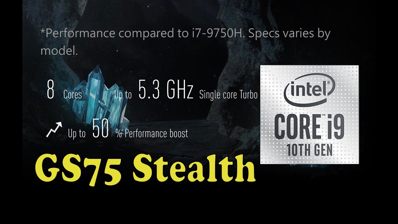 Обзор ноутбука MSI GS75 Stealth 10SFS